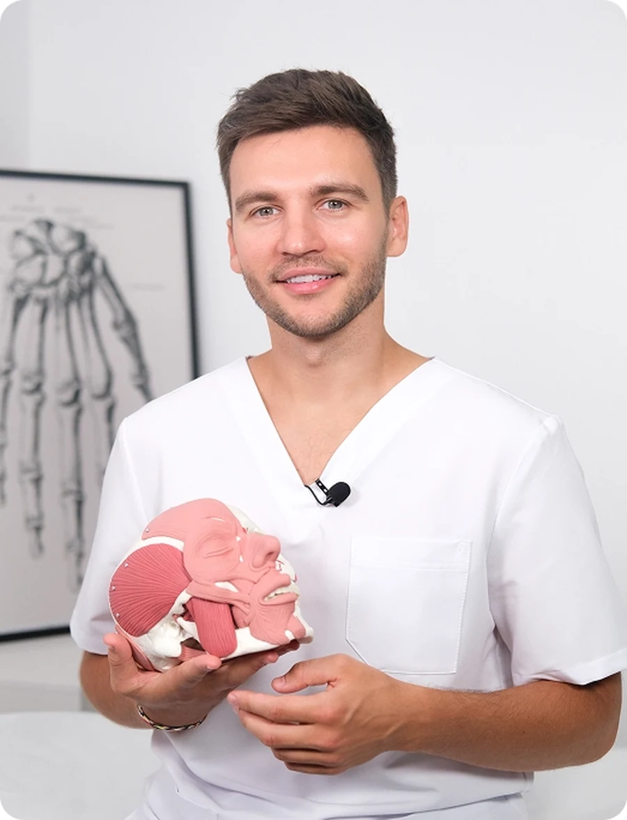 Dr. Ales Ulishchenko — Osteopath and author of the Maxilla Lift Effect program